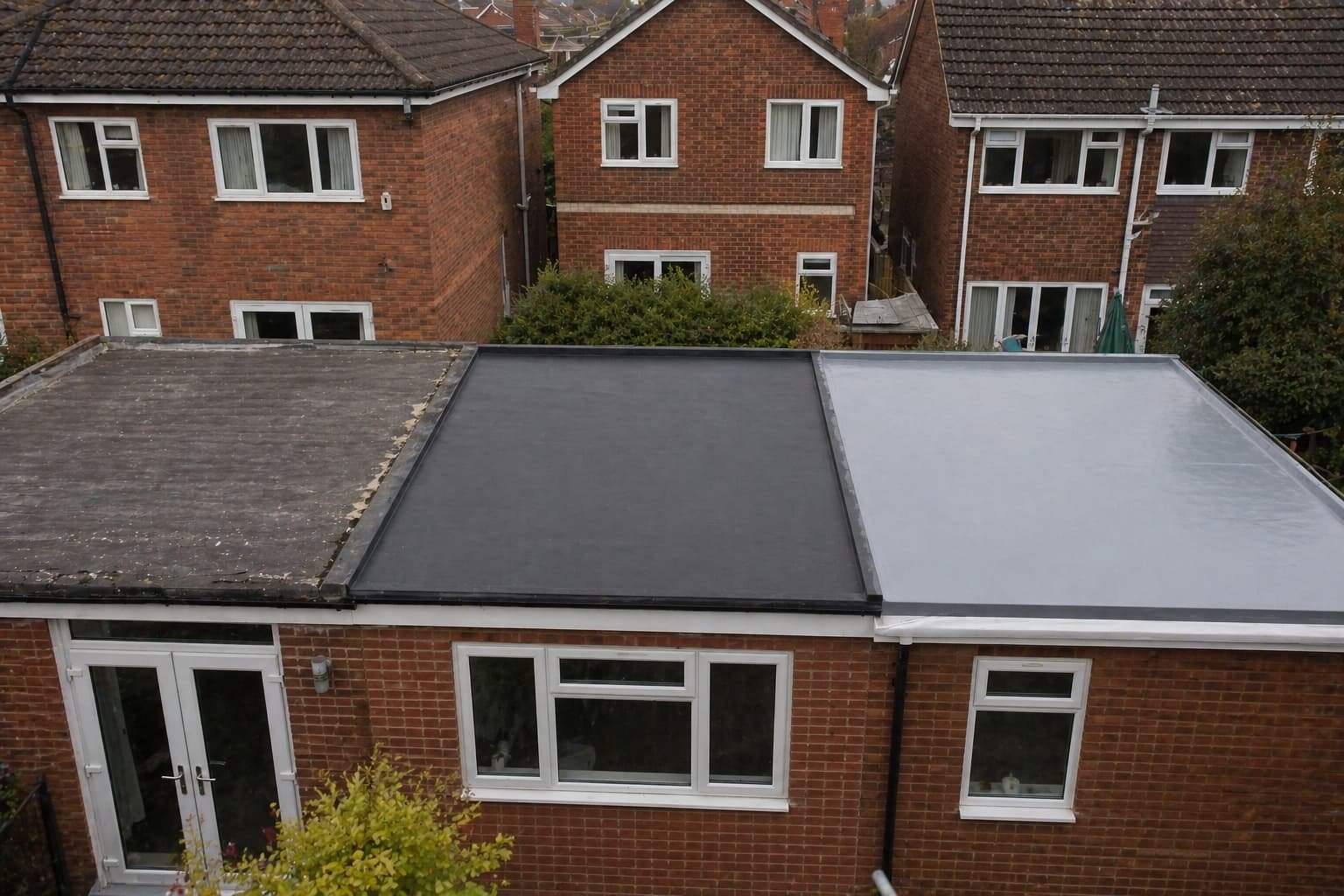 flat roof